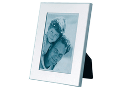 Cadre photo en aluminium publicitaire