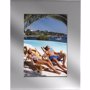 Cadre photo personnalisé en aluminium Argentargenté
