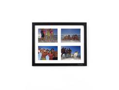 Cadre photo publicitaire en bois