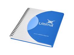 Cahier à spirale A6 couverture colorée