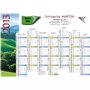 Calendrier bancaire contrecollé NATURE QuadriQuadri