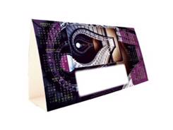 Calendrier chevalet de comptoir ARCHITECTURAL