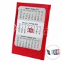 Calendrier de table plastique RougeRouge