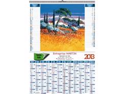 Calendrier mural Illustré ESTIVAL