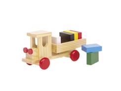 Camion en bois personnalisé
