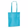 Tote bag non tissé anses longues BleuBleu clair