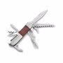 Canif publicitaire en bois et métal Au choixbrun