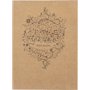 Carnet à dessins Marronbrun