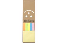 Carnet à spirale cartonné sourire