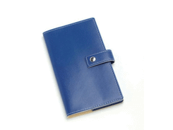 Carnet d'adresses a6 bleu