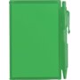 Carnet en plastique 105x80mm Vertvert