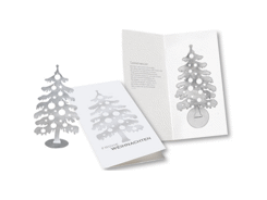 Carte de Noël Sapin, incl. marquage en quadri, san