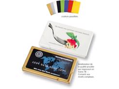 Carte de visite pastilles publicitaire