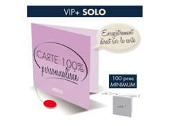 Carte vocale - vip+ solo