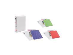 Cartes à jouer boite carton