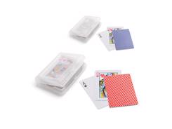 Cartes à jouer boite en PVC