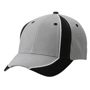 Casquette 6 Panneaux Grisgris clair/noir/blan