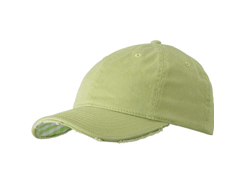 Casquette 6 panneaux dessous Vichy