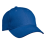 Casquette 6 panneaux personnalisée publicitaire Bleubleu royal