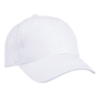 Casquette 6 panneaux personnalisée publicitaire Blancblanc