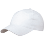 Casquette 6 Panneaux publicitaire Blancblanc