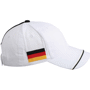 Casquette Allemagne 6 panneaux Au choixblanc/noir/jaune