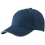 Casquette avec visière sandwich Au choixbleu marine/blanc
