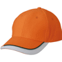 Casquette bande large avec visière Au choixorange/vert foncé/bl