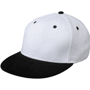 Casquette bicolor 6 panneaux Au choixblanc/noir