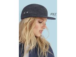 Casquette 5 panneaux polyester Baldwin