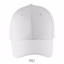 Casquette 6 panneaux épaisse Blaze BlancBlanc