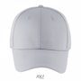 Casquette 6 panneaux épaisse Blaze GrisGris pur