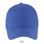 Casquette 6 panneaux épaisse Blaze BleuRoyal