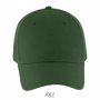 Casquette 6 panneaux épaisse Blaze VertVert bouteille