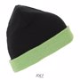 Casquette & bonnet sol's bonus NoirNoir / Lime