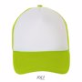 Casquette 5 panneaux Bubble BlancBlanc / Vert fluo