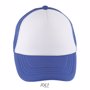 Casquette & bonnet sol's bubble kids BlancBlanc / Royal