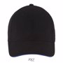 Casquette 6 panneaux Buffalo Noir916