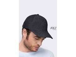 Casquette 6 panneaux Denim Foxy