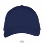 Casquette 5 panneaux Long Beach BleuFrench marine
