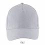 Casquette 5 panneaux Long Beach GrisGris pur