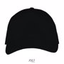 Casquette 5 panneaux Long Beach NoirNoir