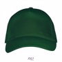 Casquette 5 panneaux Long Beach VertVert bouteille