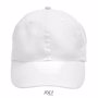 Casquette 6 panneaux microfibre Meteor BlancBlanc