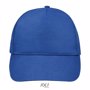 Casquette 5 panneaux Sunny BleuRoyal