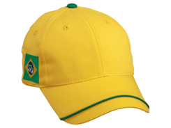 Casquette Brésil 6 panneaux