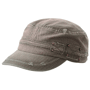 Casquette brodée militaire Marronolive/marron