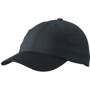 Casquette brodée Sport 6 Panneaux Noirnoir