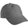 Casquette brodée Standard 6 Panneaux Grisgris foncé