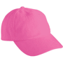 Casquette brodée Standard 6 Panneaux Au choixrose vif